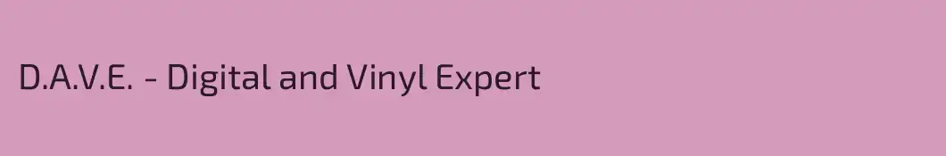 D.A.V.E. - Digital and Vinyl Expert